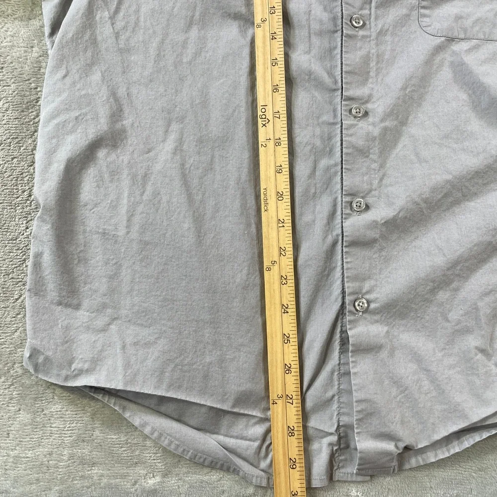 Tommy Bahama Shirt IslandZone Mens Large Gray Beach Resort Casual Vacation - Picture 5 of 10